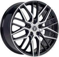 Set of 8.0x18" & 8.5x18 Fox BMA S1 Gloss Black Polish