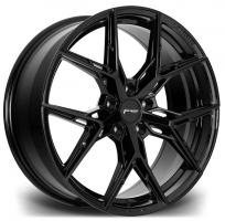 Set of 8.0x18" Velocity VF6 Gloss Black
