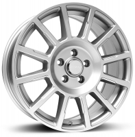 Set of 7.5x18" Romac Stealth Silver