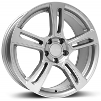 Set of 8.0x18" Romac Edge Silver