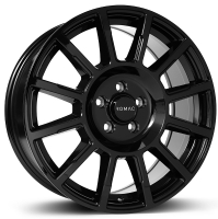 Set of 7.5x18" Romac Stealth Gloss Black
