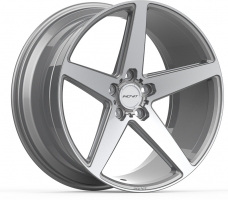 Set of 10.0x20" Inovit Rotor Satin Silver Machined Face