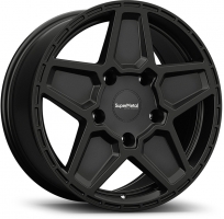 Set of 8.0x18" SuperMetal Rocket Matt Black