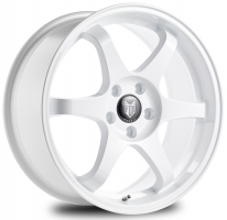 Set of 8.0x18" Fox PF5 Gloss White
