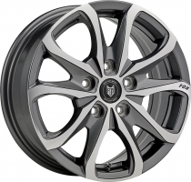 Set of 8.0x18" Fox Opus 2 Zinc Polish Face