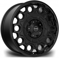 Set of 8.0x20" Riviera RXS4 Satin Black
