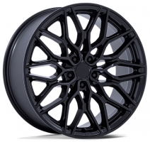 Set of 9.0x22" & 10.5x22 Niche Calabria 5 Matte Black