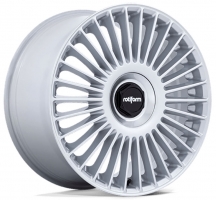 Set of 10.0x22" & 11.5x22 Rotiform GRZ Gloss Silver