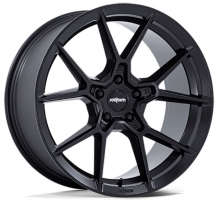 Set of 9.0x20" Rotiform KPR Satin Black