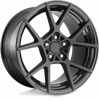 Set of 8.5x18" & 9.5x18 Rotiform KPS Matt Black