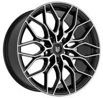 Set of 8.0x18" Fox FX9 Black Polish