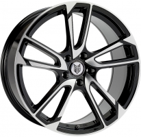 Set of 8.0x19" Fox MBZ Gloss Black Polish