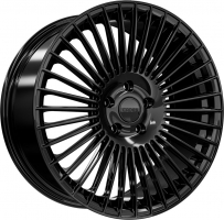 Set of 8.5x19" Cades Liniar Black