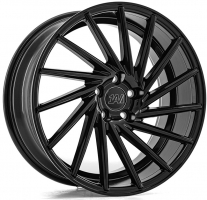 Set of 8.5x19" 1AV ZX1 Gloss Black