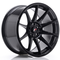 Set of 8.5x18" & 9.5x18 Japan Racing JR11 Gloss Black