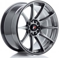 Set of 7.5x18" & 9.5x18 Japan Racing JR11 Hyper Black