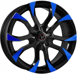 Wolfrace Eurosport Assassin black alloy wheel