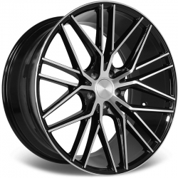 Riviera RV130 black alloy wheel