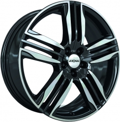 Ronal R58 black alloy wheel