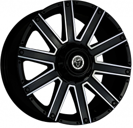 Wolfrace Explorer Kalahari black alloy wheel