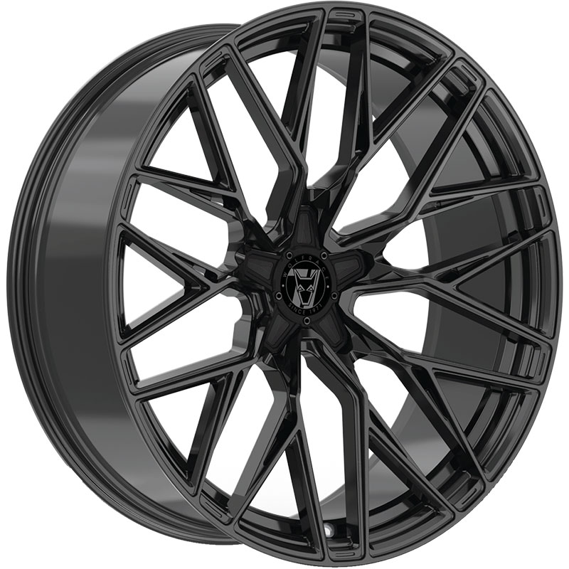 Wolfrace 71 Wolfsburg GTR Black Alloy Wheels